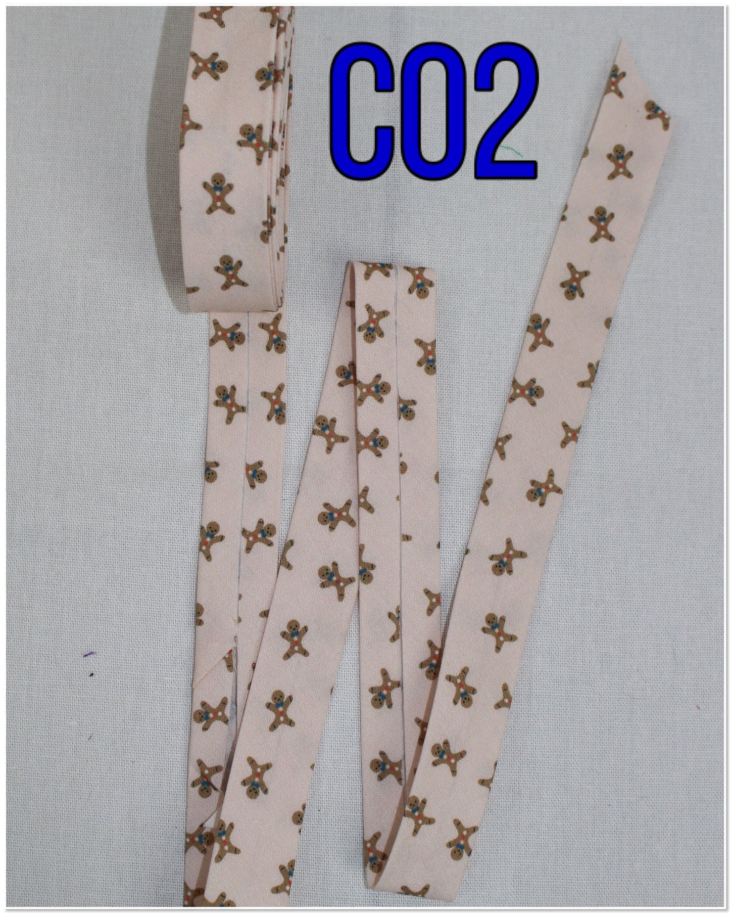 Christmas bias tape binding/(fusible iron on available)/single fold/1 inch wide(1m)/snowflakes/glitter/mistletoe/candy canes/Xmas tree/stars