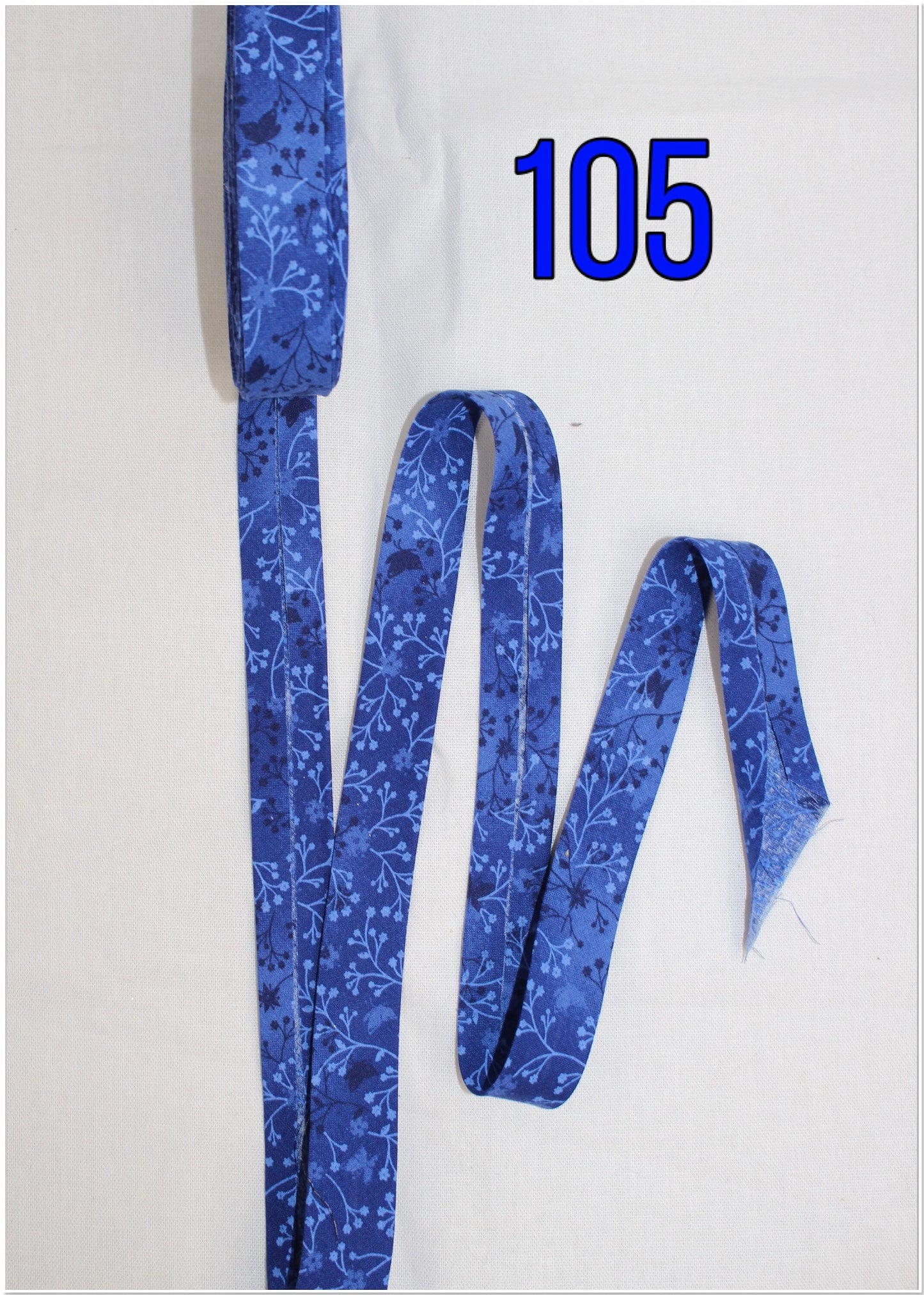 Bias Binding (Tape) 25mm, Cotton, Single Fold, floral blenders. Fusible iron on available.