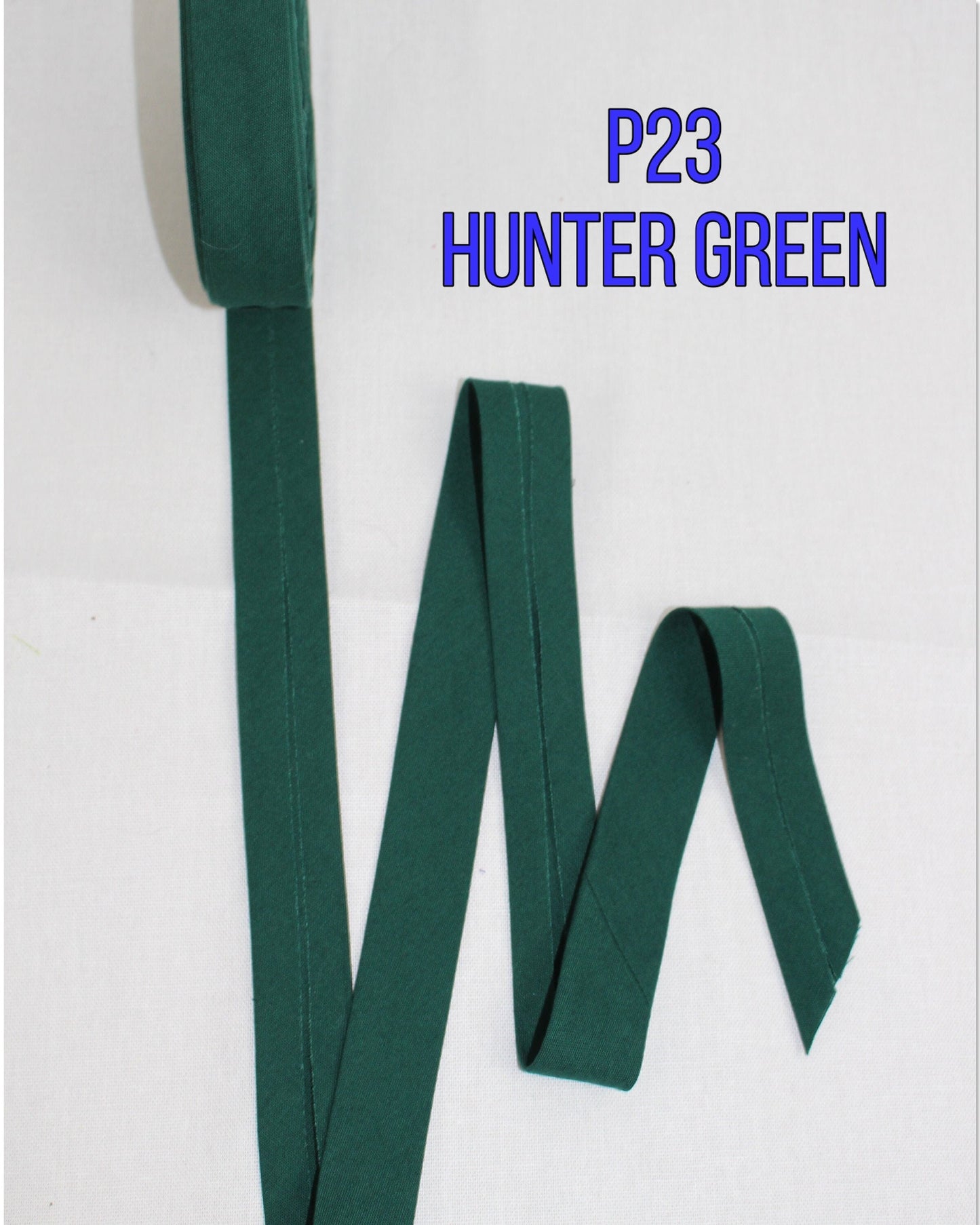 Bias Binding (tape) 25mm or 12mm, single fold, 100% Cotton. green, light green, dark . Fusible iron on available. green
