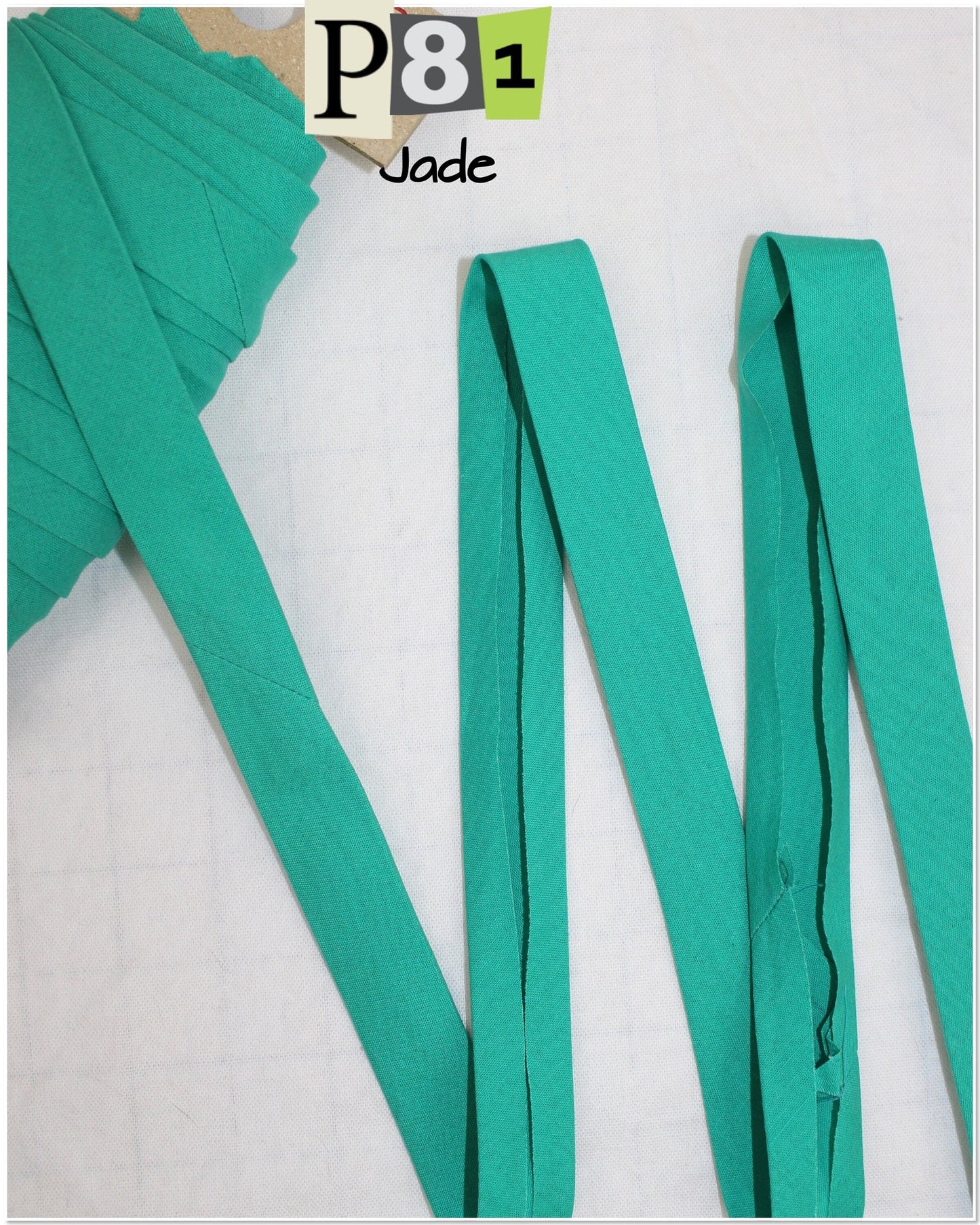 Bias Binding (tape) 25mm or 12mm, single fold, 100% Cotton. blue, light blue, dark blue, teal . Fusible iron on available.