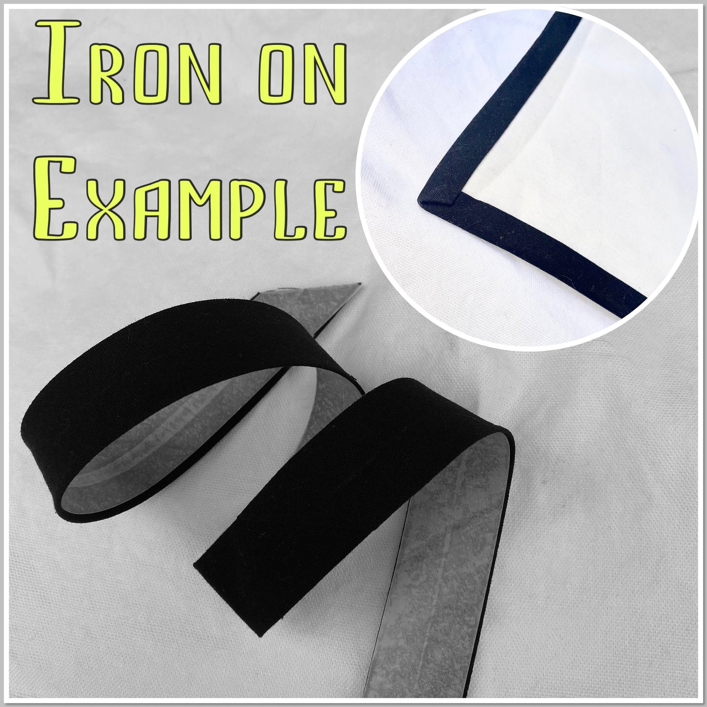 Bias Binding (Tape) 25mm, Cotton, Single Fold, glitter, blender, swirls. Fusible iron on available.