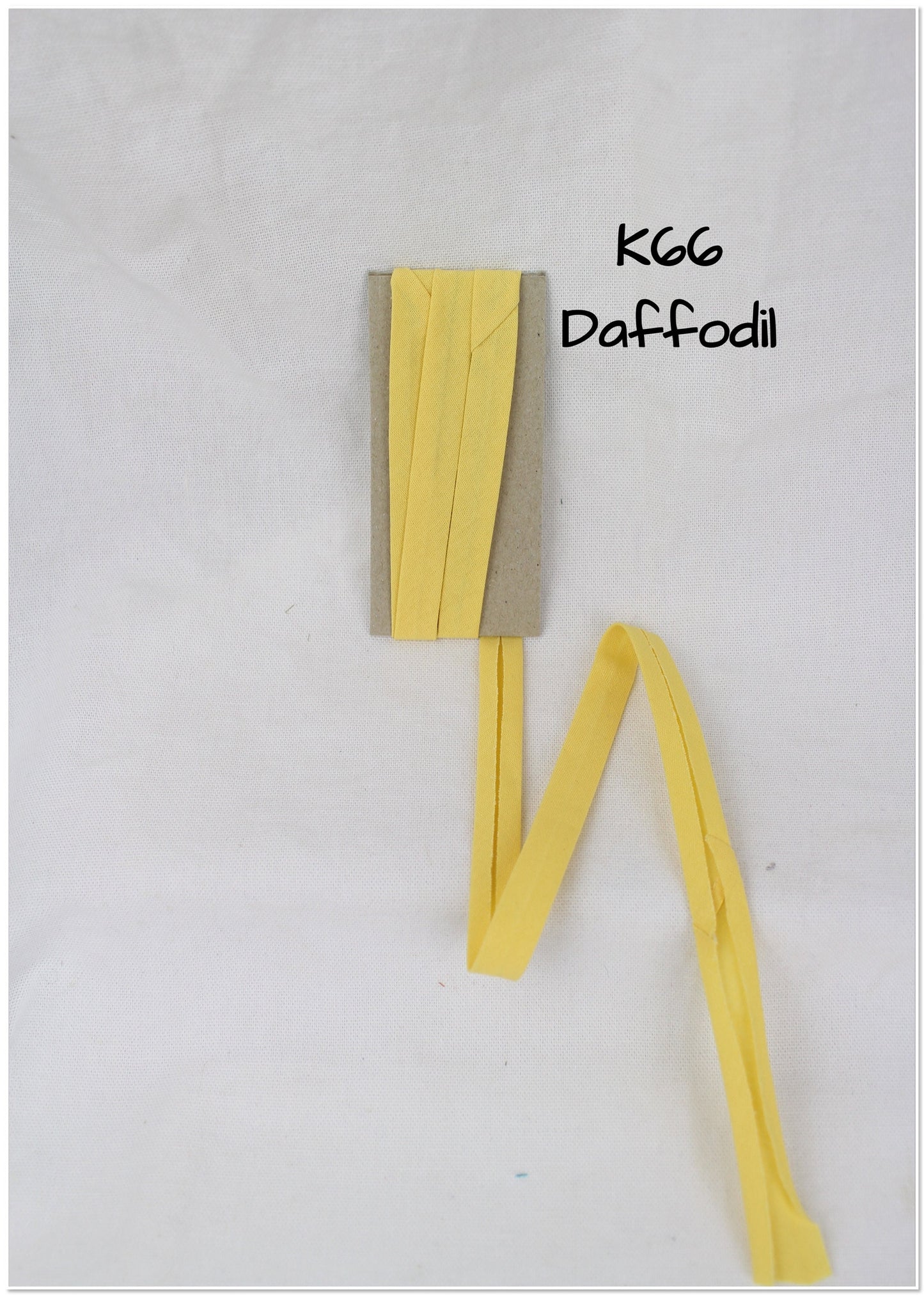 Bias Binding (tape) 25mm, single fold. mustard, butterscotch, aussie gold, lemon citrus, lemon chrome, popcorn, daffodil. Fusible iron on.