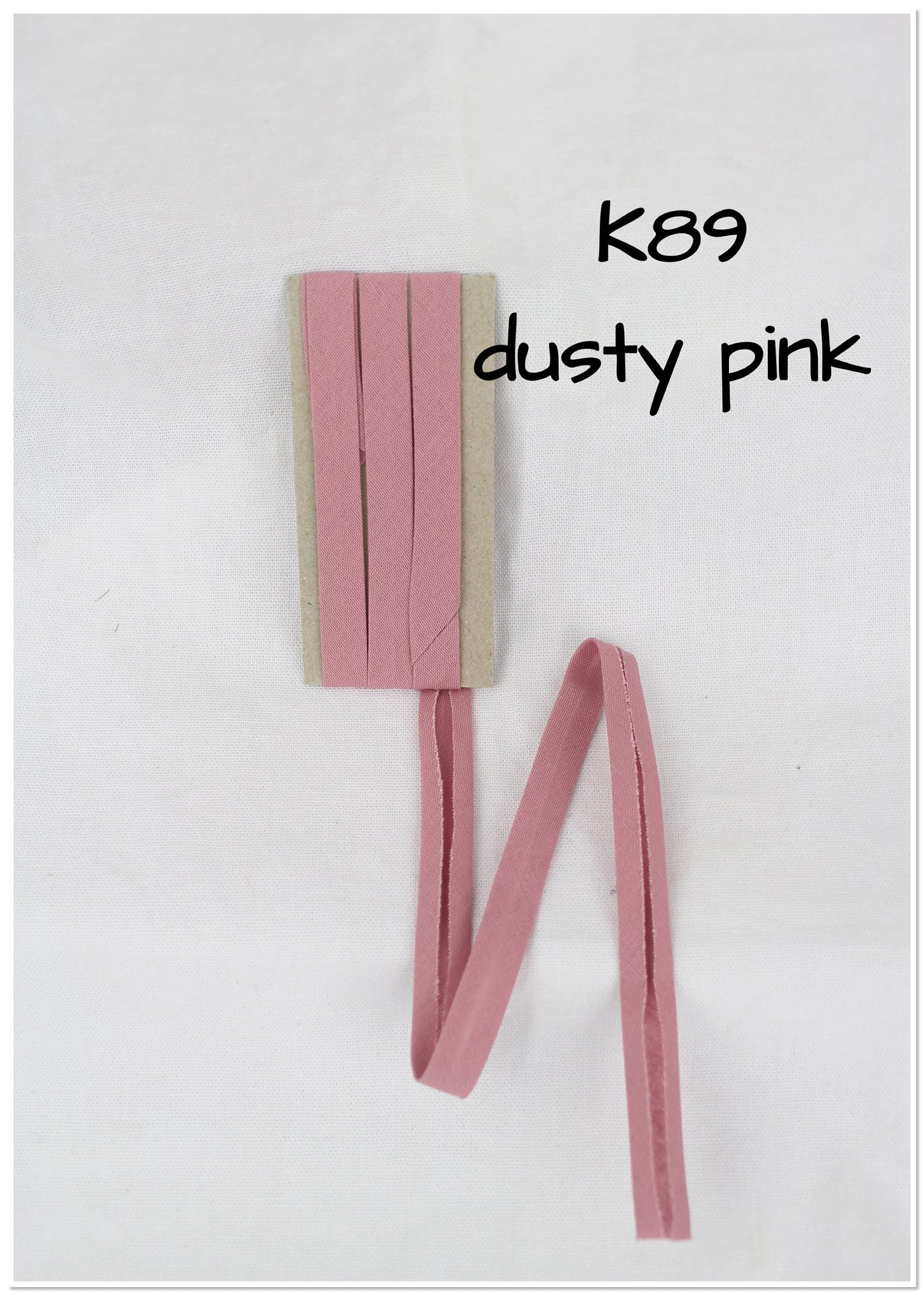 Bias Binding (tape) 12mm, single fold. candy, pink, sorbet pink, cerise, hot pink, baby pink. Fusible iron on available. 100% cotton