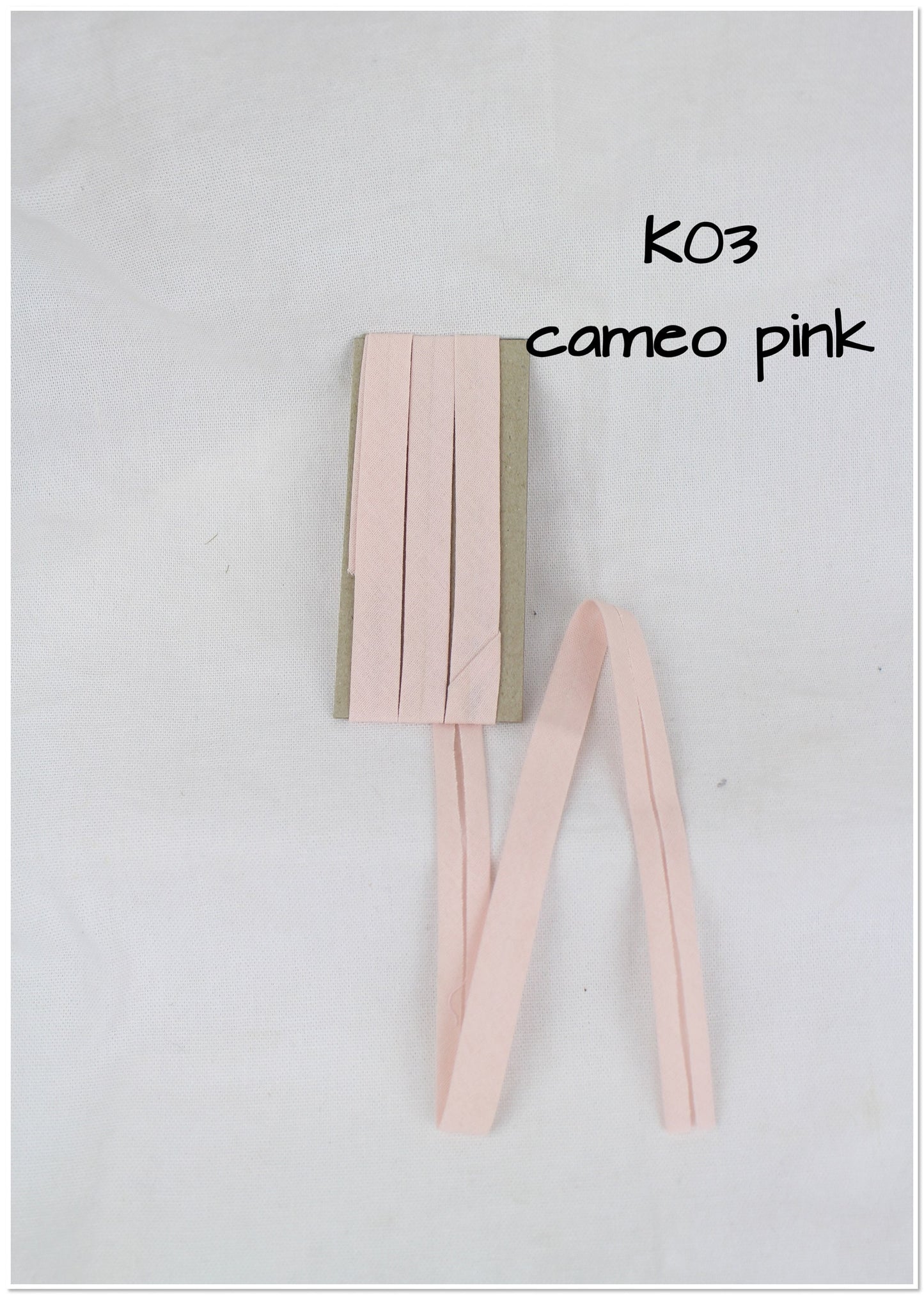 Bias Binding (tape) 12mm, single fold. candy, pink, sorbet pink, cerise, hot pink, baby pink. Fusible iron on available. 100% cotton