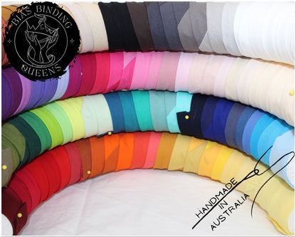 Bias Binding (Tape) 25mm, Cotton, Single Fold, fish, sushi, Jeep, ducks, zebra, cheetah. Fusible iron on available.