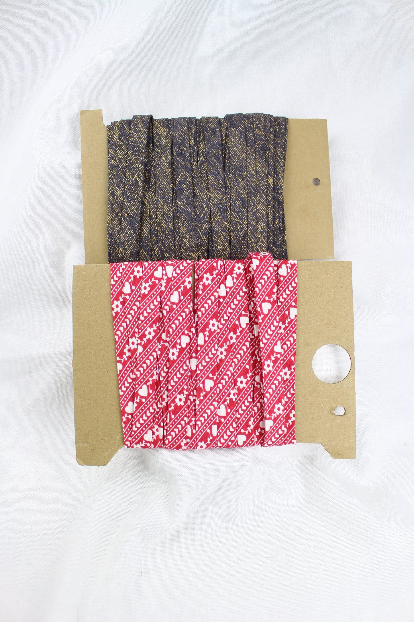 Bias Binding (Tape) 12mm, Cotton, Single Fold, paisley, music notes. Fusible iron on available.