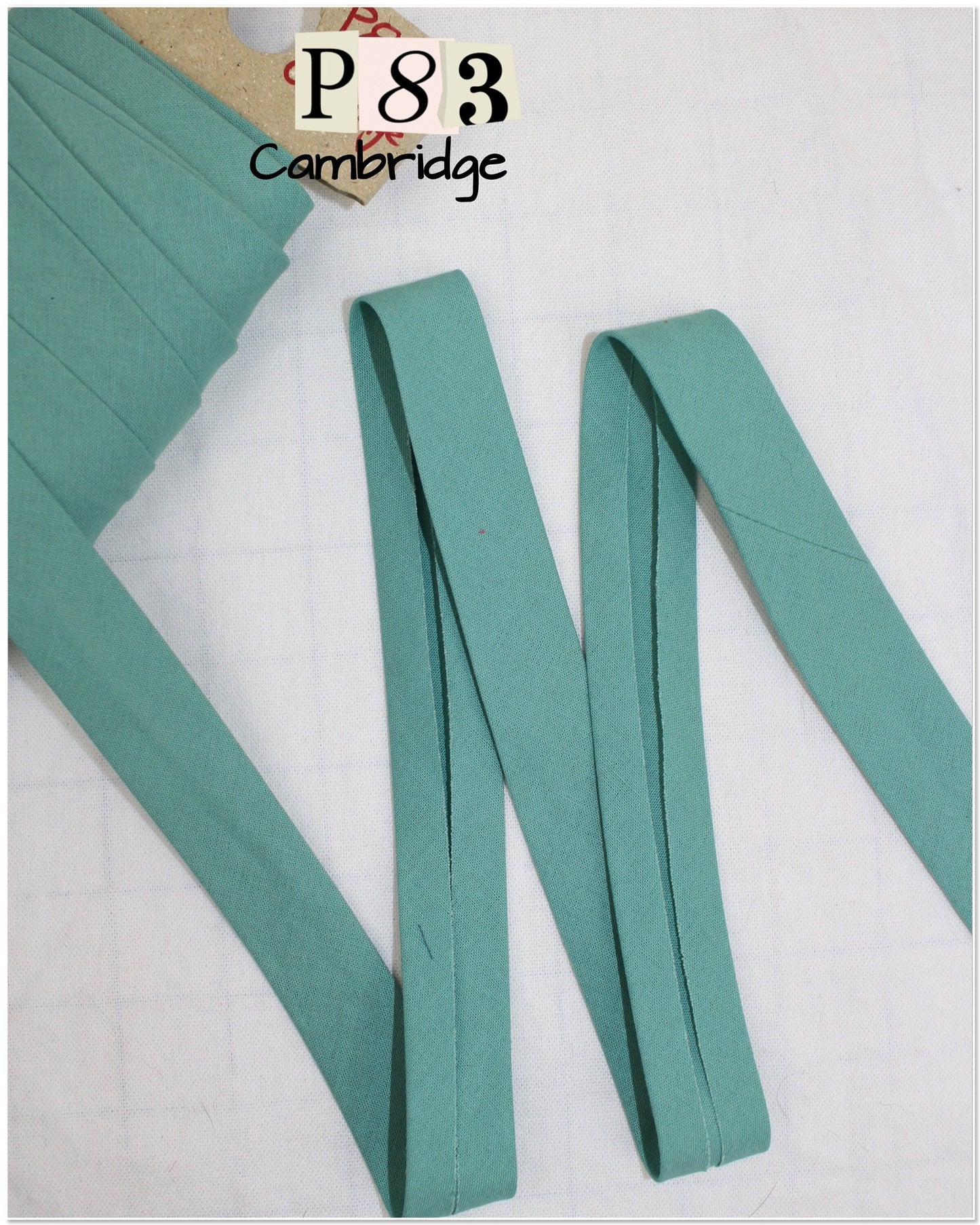 Bias Binding (tape) 25mm or 12mm, single fold, 100% Cotton. blue, light blue, dark blue, teal . Fusible iron on available.