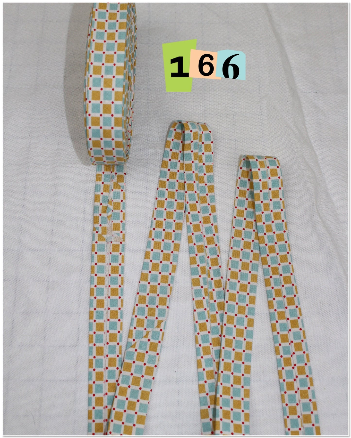 Bias Binding (Tape) 25mm, Cotton, Single Fold, hearts, line patterns. Fusible iron on available.