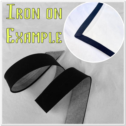 Bias Binding (Tape) 12mm, Cotton, Single Fold, tartan. Fusible iron on available.